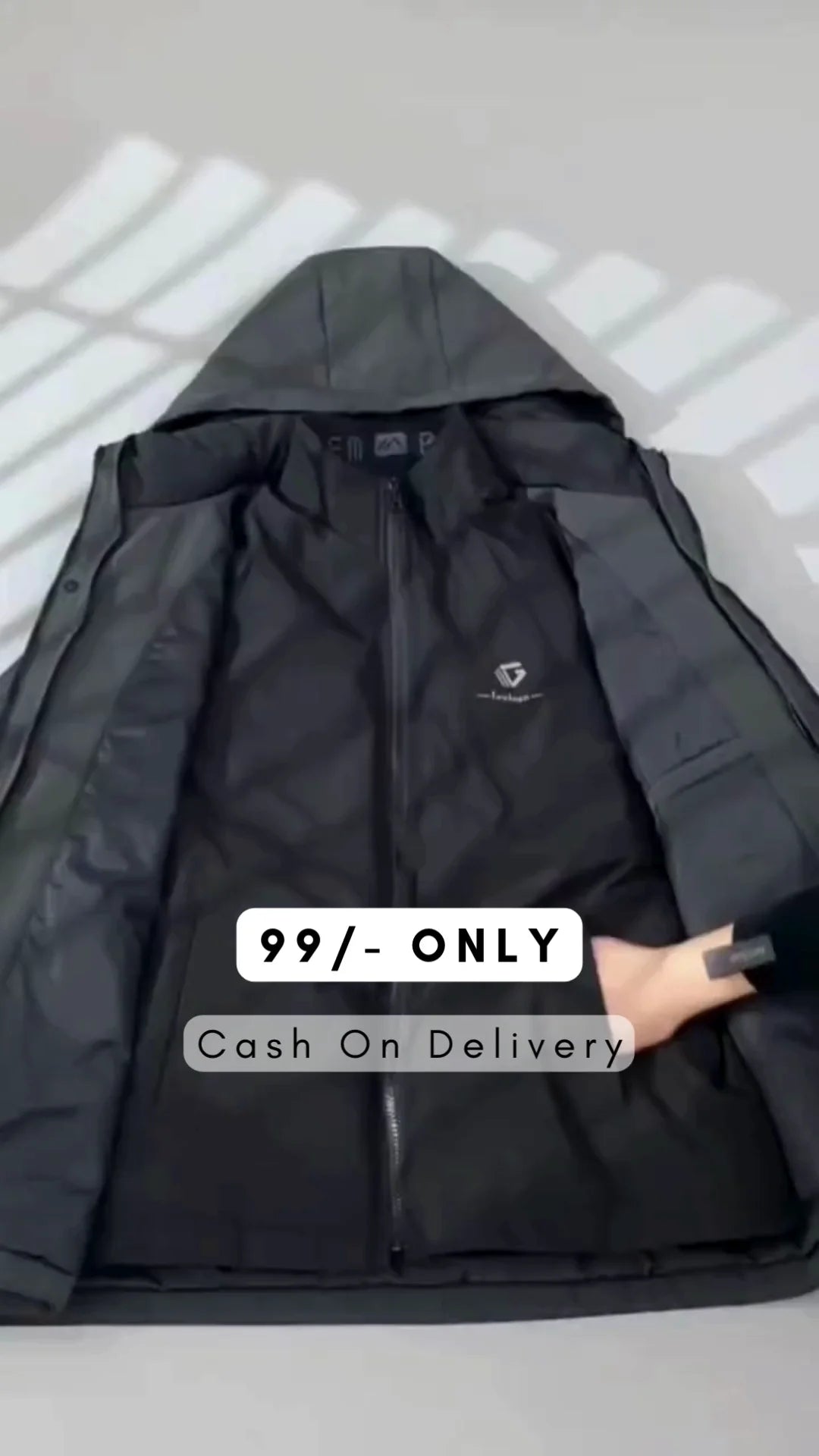 Winter Coat Men’s Thickened Warm And Casual