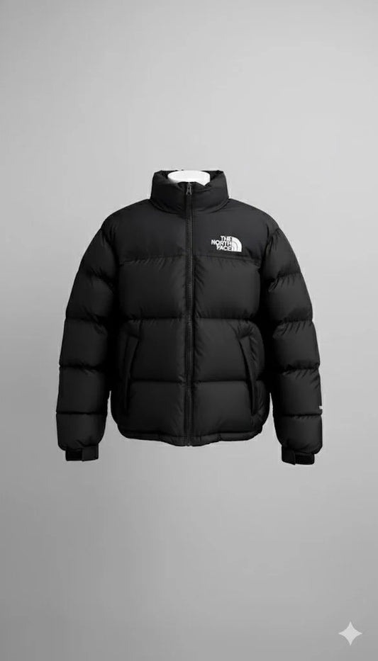 Retro Nuptse jacket in black