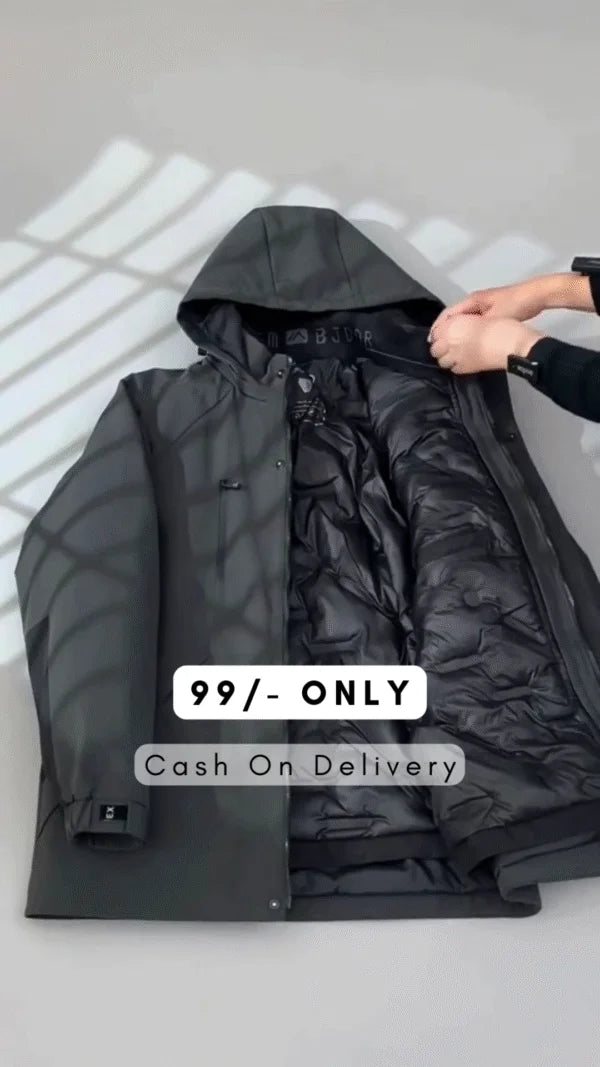 Winter Coat Men’s Thickened Warm And Casual