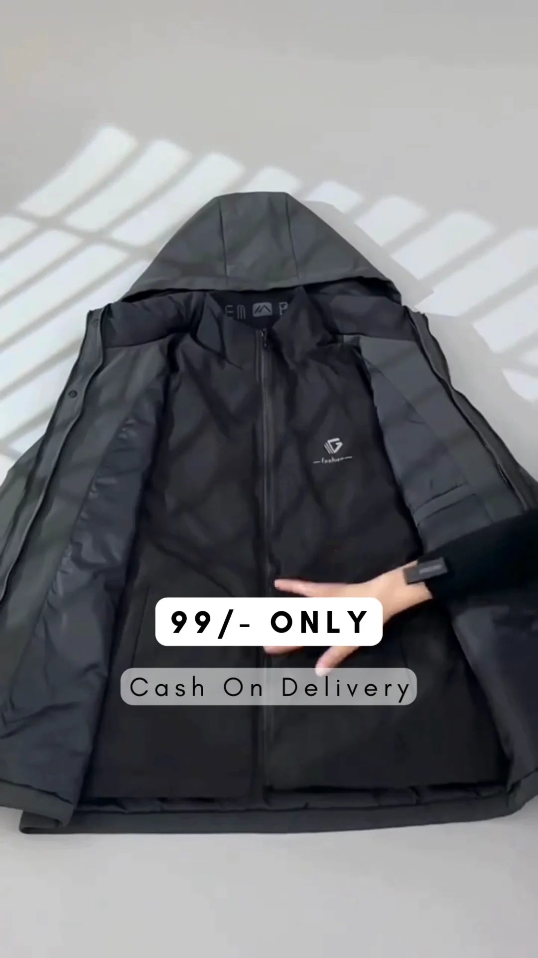 Winter Coat Men’s Thickened Warm And Casual