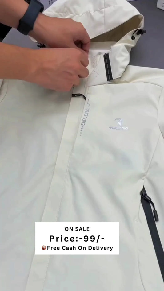 Hooded Tailored Jacket