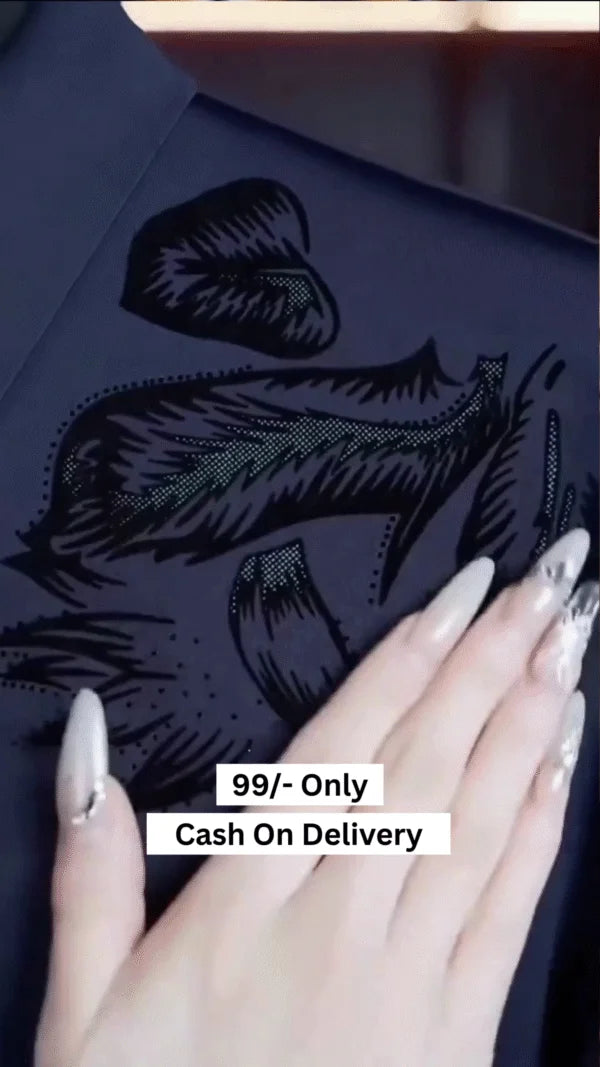 Silk Satin Shirt Floral Slim Fit Long Sleeve Dress Shirt Casual