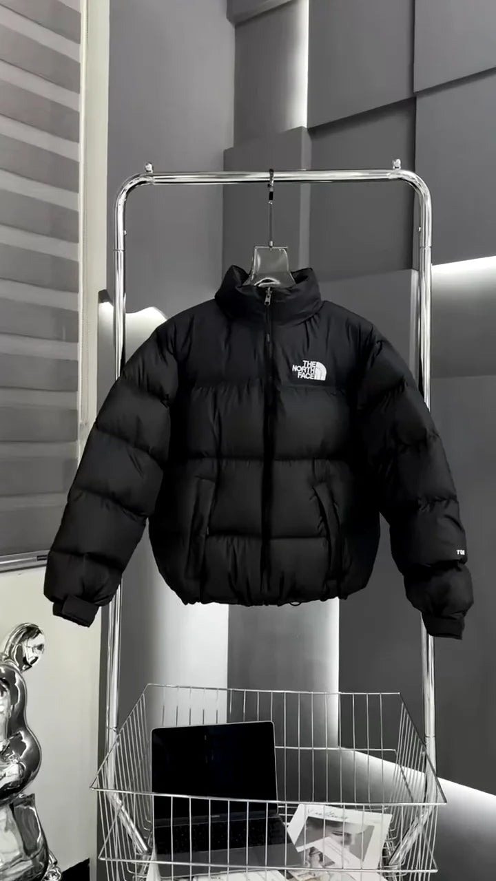 Retro Nuptse jacket in black