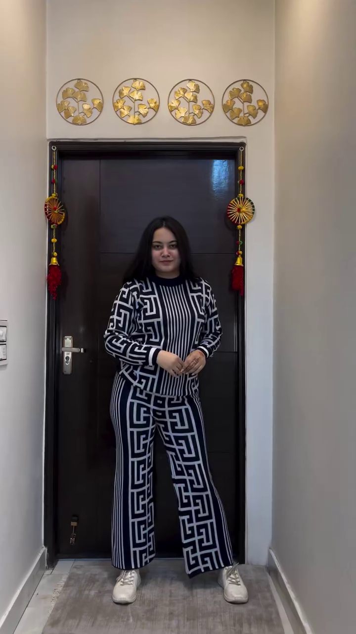 winter wear high neck woolen co ord’s set winter wear high neck woolen co ord’s set