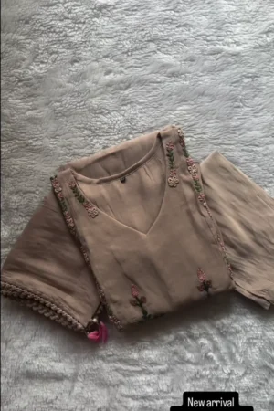 mal cotton a line kurta pant set